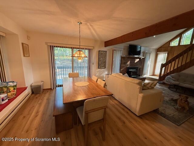 126 Dunchurch Drive Bushkill, PA 18324 - Photo 25 of 26 a living room with furniture fireplace and a flat screen tv