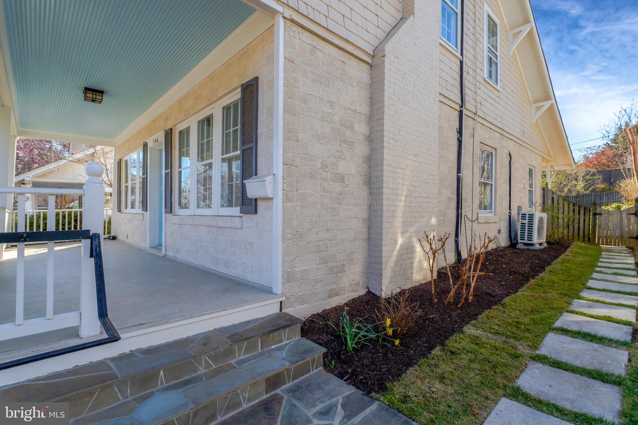 306 Rucker Place Alexandria, VA 22301 - Photo 47 of 63 Front porch and side of hosue