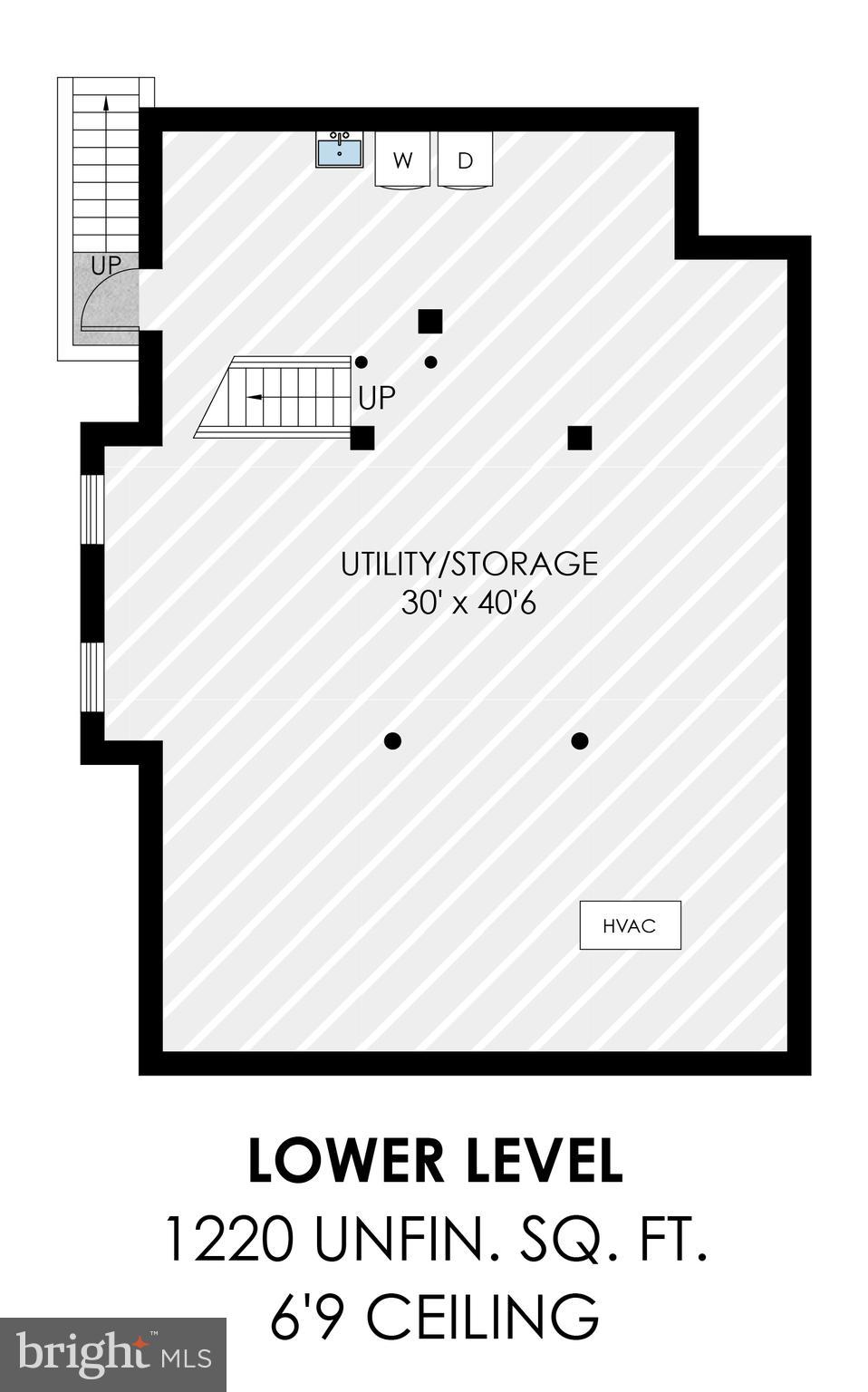 306 Rucker Place Alexandria, VA 22301 - Photo 62 of 63 Lower level floor plan