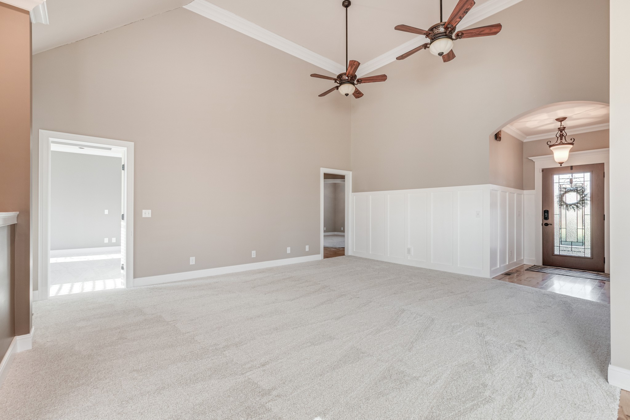 858 Coker Ford Road Portland, TN 37148 - Photo 5 of 30 an empty room with fan and entrance