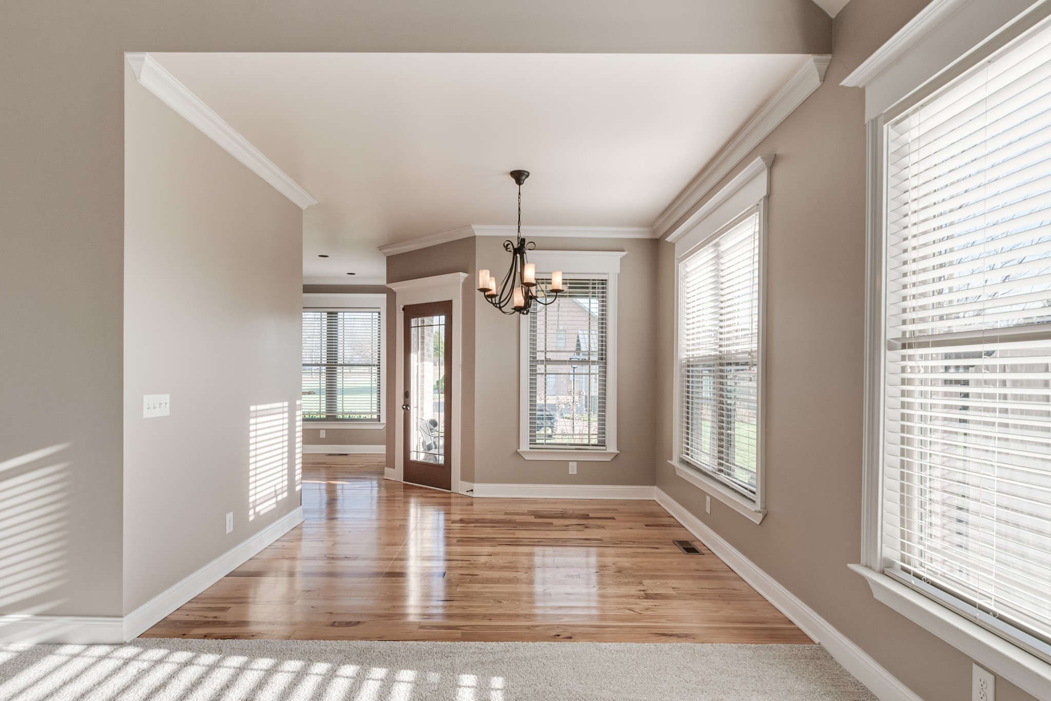 858 Coker Ford Road Portland, TN 37148 - Photo 8 of 30 a view of an entryway with wooden floor and windows
