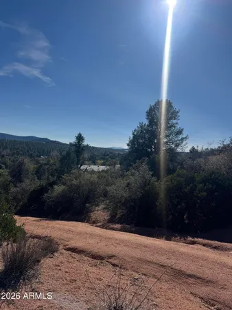 a view of outdoor space with mountain view
