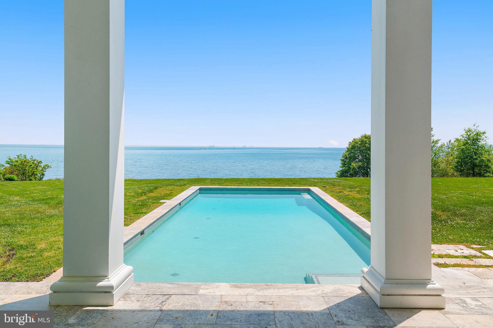 2035 Maidstone Farm Road Annapolis, MD 21409 - Photo 5 of 82 Pool from veranda