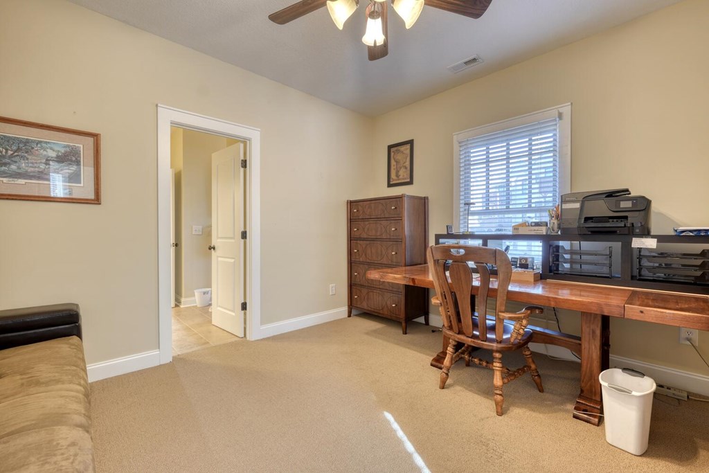 1405 Lakeside Road Hiawassee, GA 30546 - Photo 22 of 37 a view of a workspace with furniture and a window