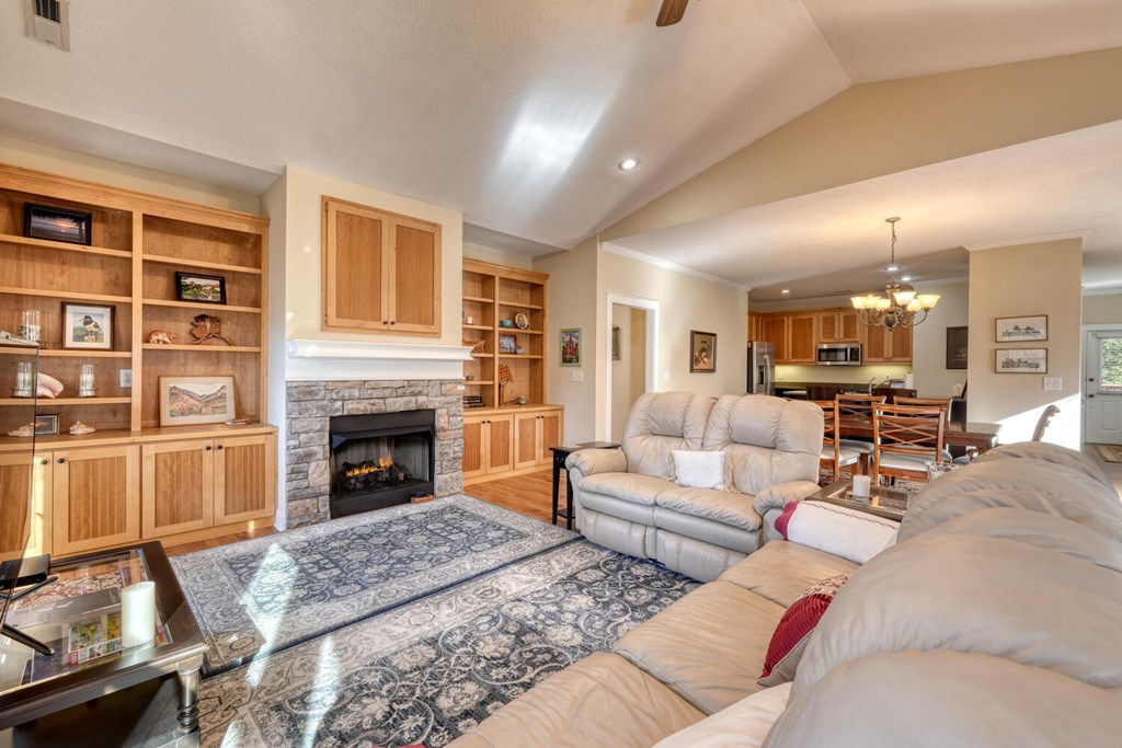 1405 Lakeside Road Hiawassee, GA 30546 - Photo 6 of 37 a living room with furniture or fireplace and a flat screen tv