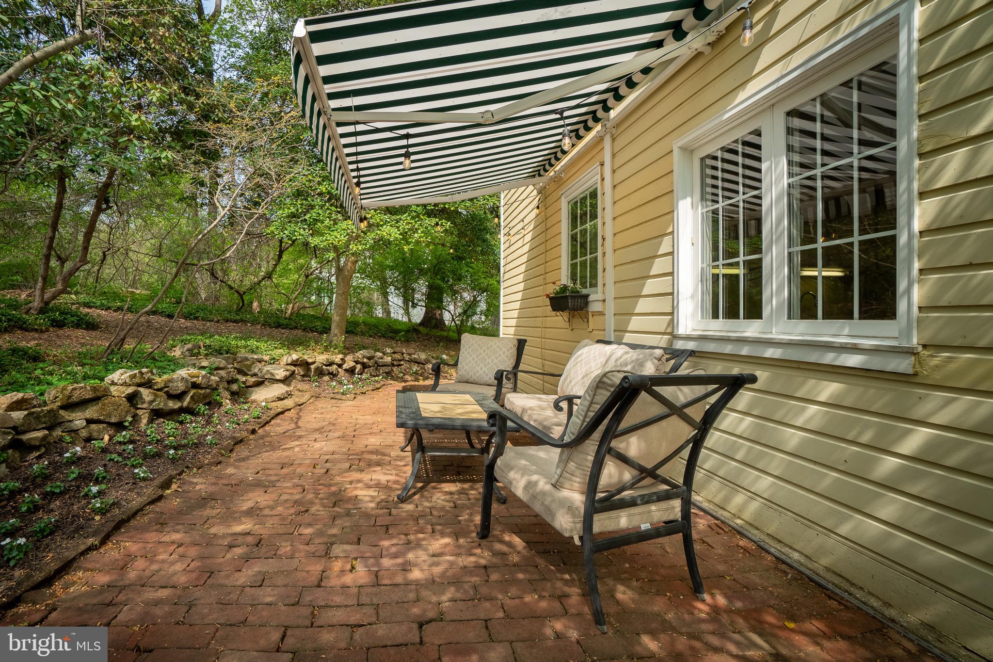 1446 Conestoga Road Chester Springs, PA 19425 - Photo 31 of 37 Back Brick Patio