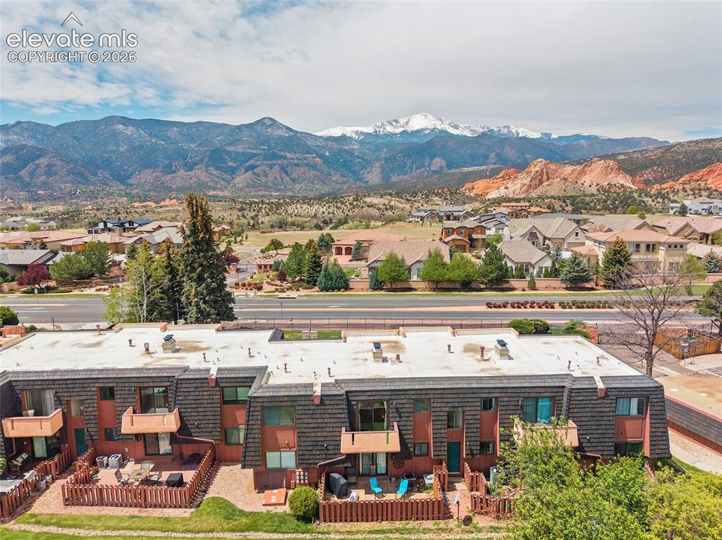 2979 Mesa Road, Unit D Colorado Springs, CO 80904 - Photo 31 of 40 Aerial view.