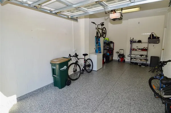 a view of a storage room with washer and dryer