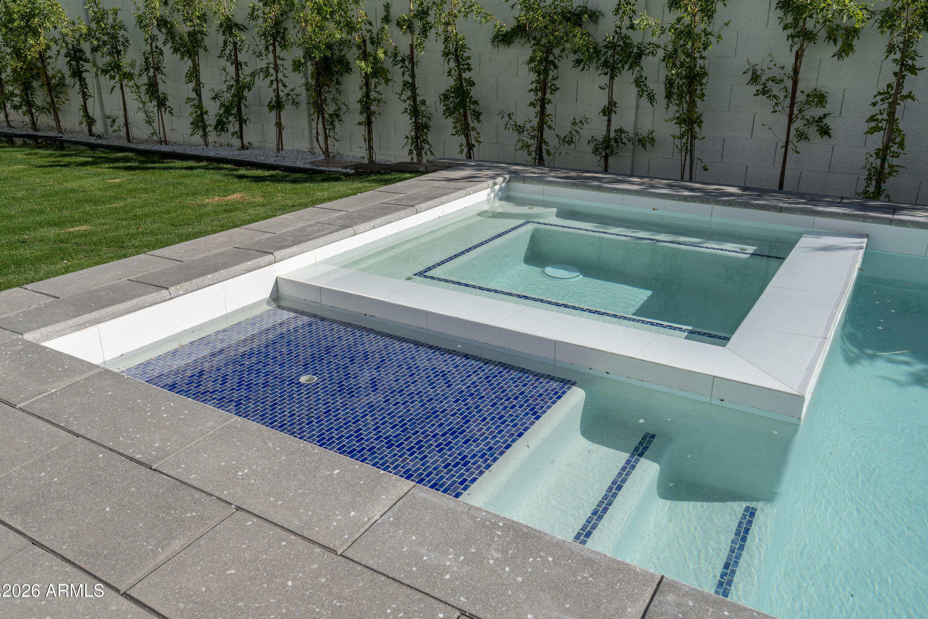 3923 East Heatherbrae Drive Phoenix, AZ 85018 - Photo 50 of 58 a view of a backyard with a small pool