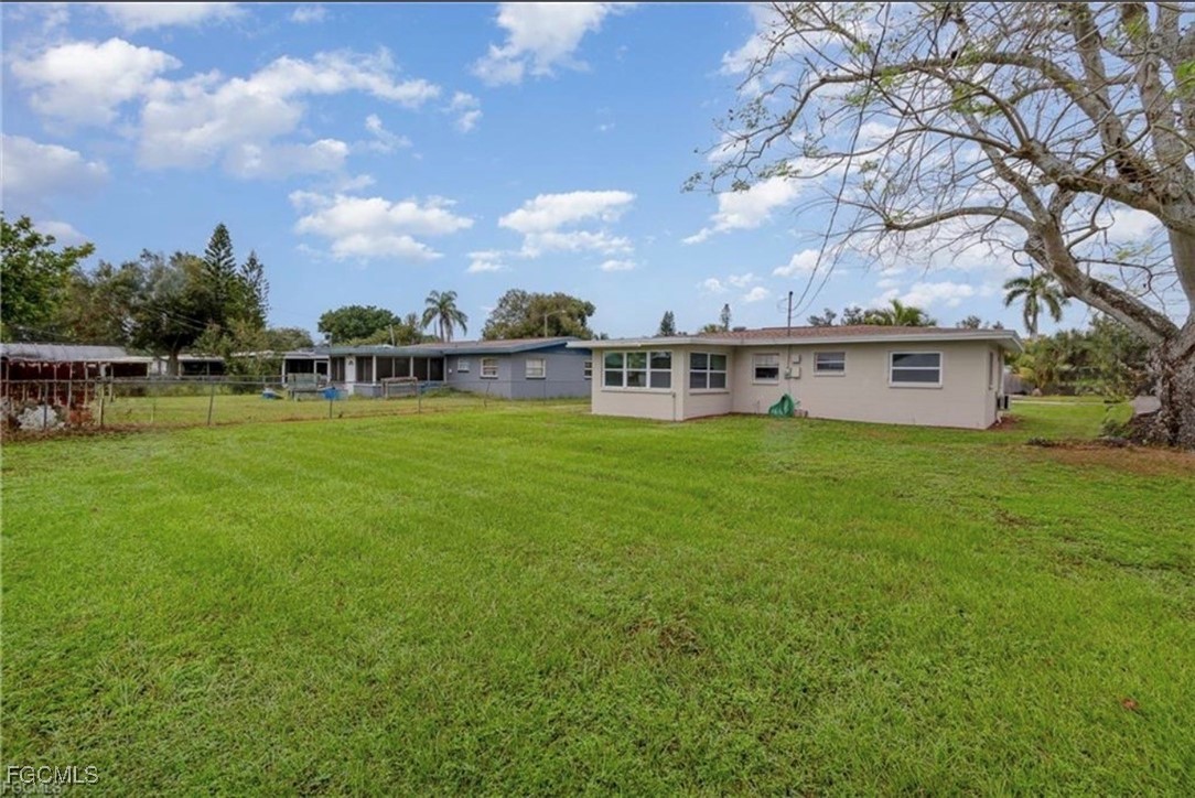 12937 Fourth Street Fort Myers, FL 33905 - Photo 24 of 26 a view of a house with a yard