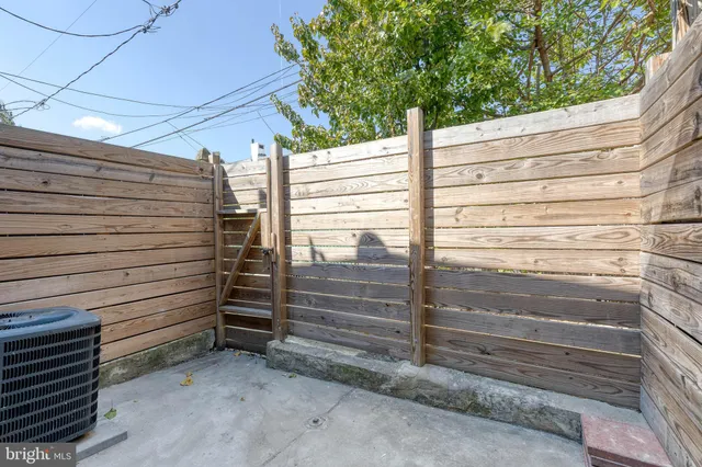 a view of a house with a door