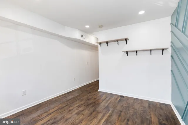 wooden floor in an empty room