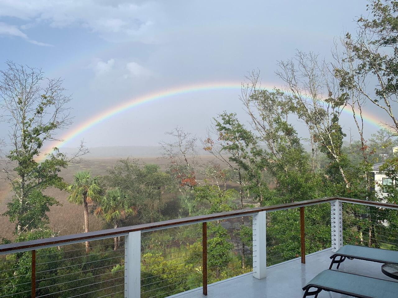 1476 Cat Island Parkway Awendaw, SC 29429 - Photo 40 of 58 Rainbow From Upper Deck