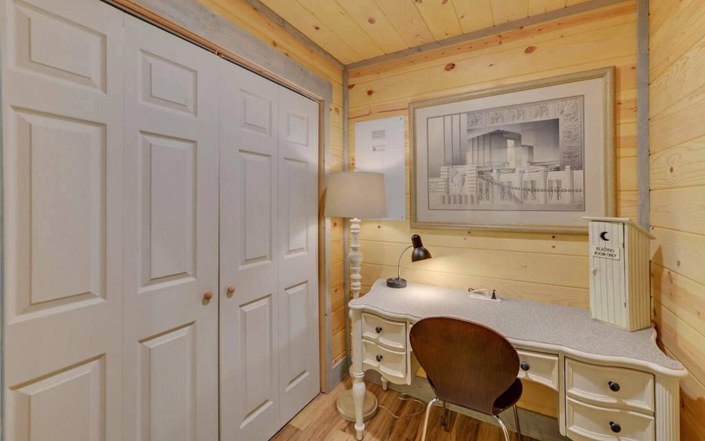 445 Tranquil Cove Road Murphy, NC 28906 - Photo 48 of 77 a bathroom with a sink and a mirror