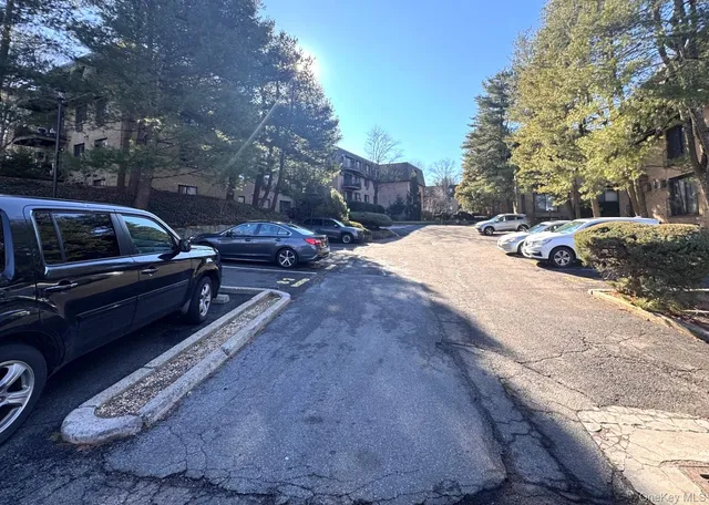 a view of a backyard of a house
