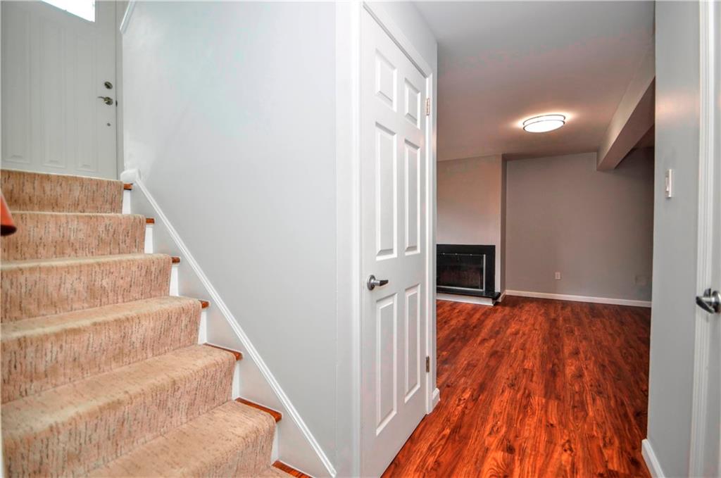 1313 Star Ridge Drive Pittsburgh, PA 15241 - Photo 27 of 36 a view of an entryway with wooden floor and staircase