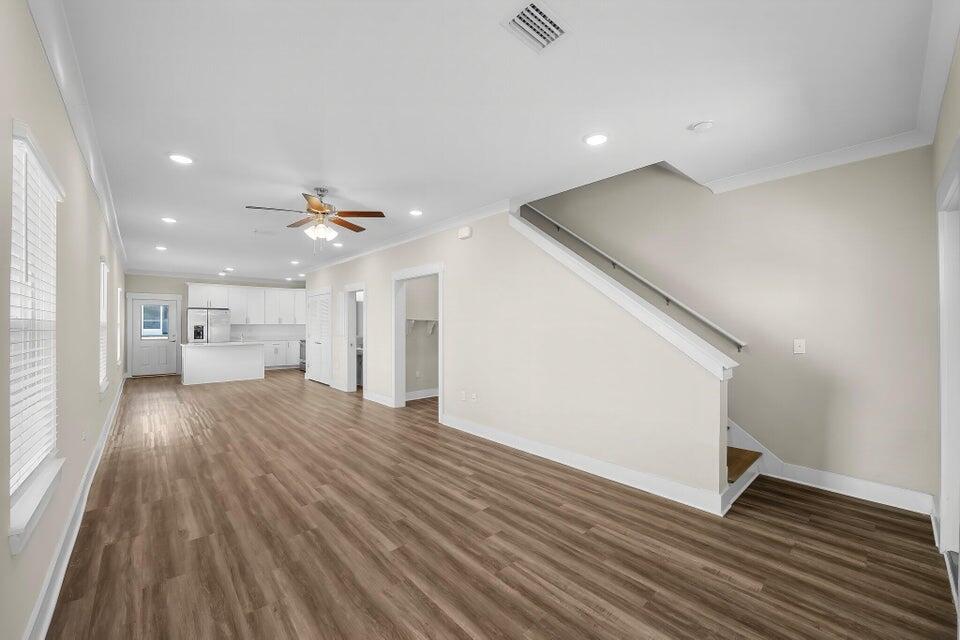 314 Date Palm Lane, Unit HORIZON Freeport, FL 32439 - Photo 4 of 25 a view of empty room with wooden floor