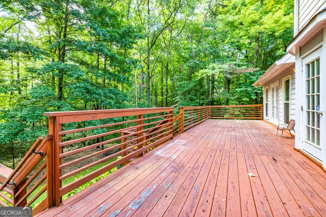 a view of a small space