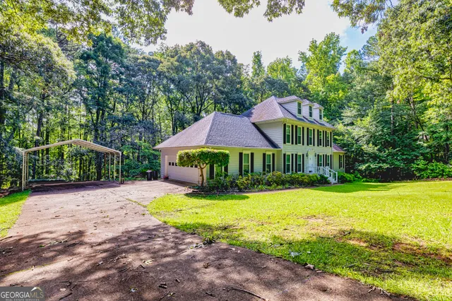 a view of a volley ball court
