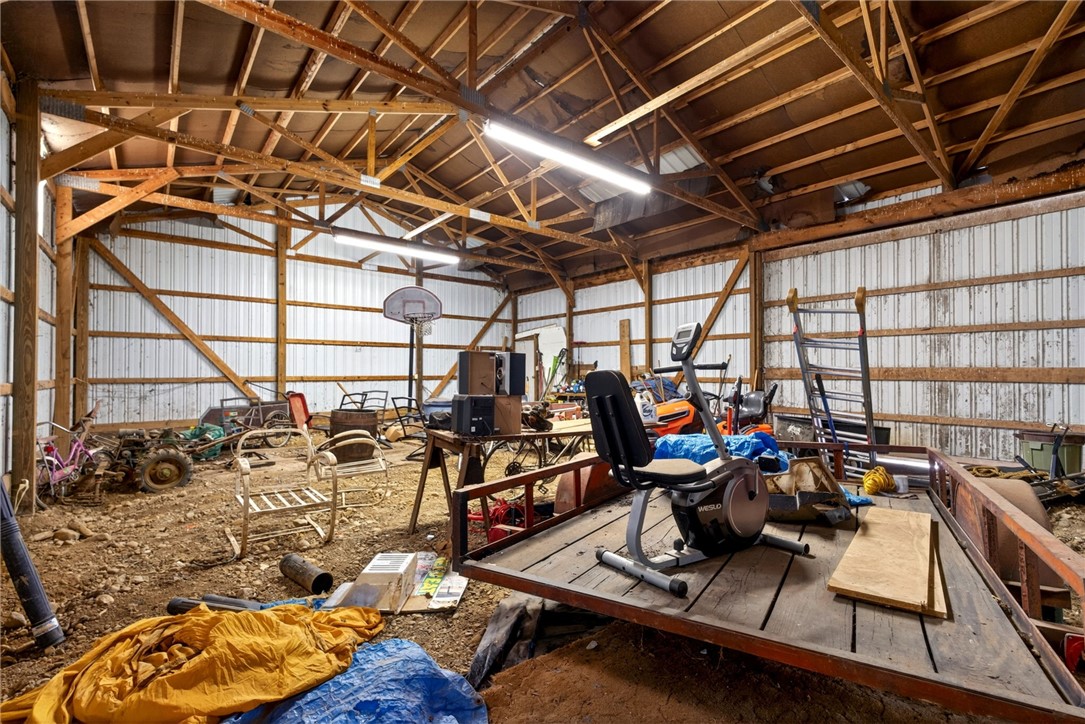 2470 Clark Run Road Xenia, OH 45385 - Photo 45 of 57 This spacious barn offers ample storage and versatile space for various needs.
