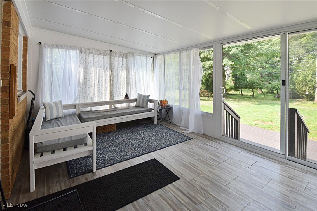 1388 Ford Road Lyndhurst, OH 44124 - Photo 22 of 39 View of unfurnished sunroom