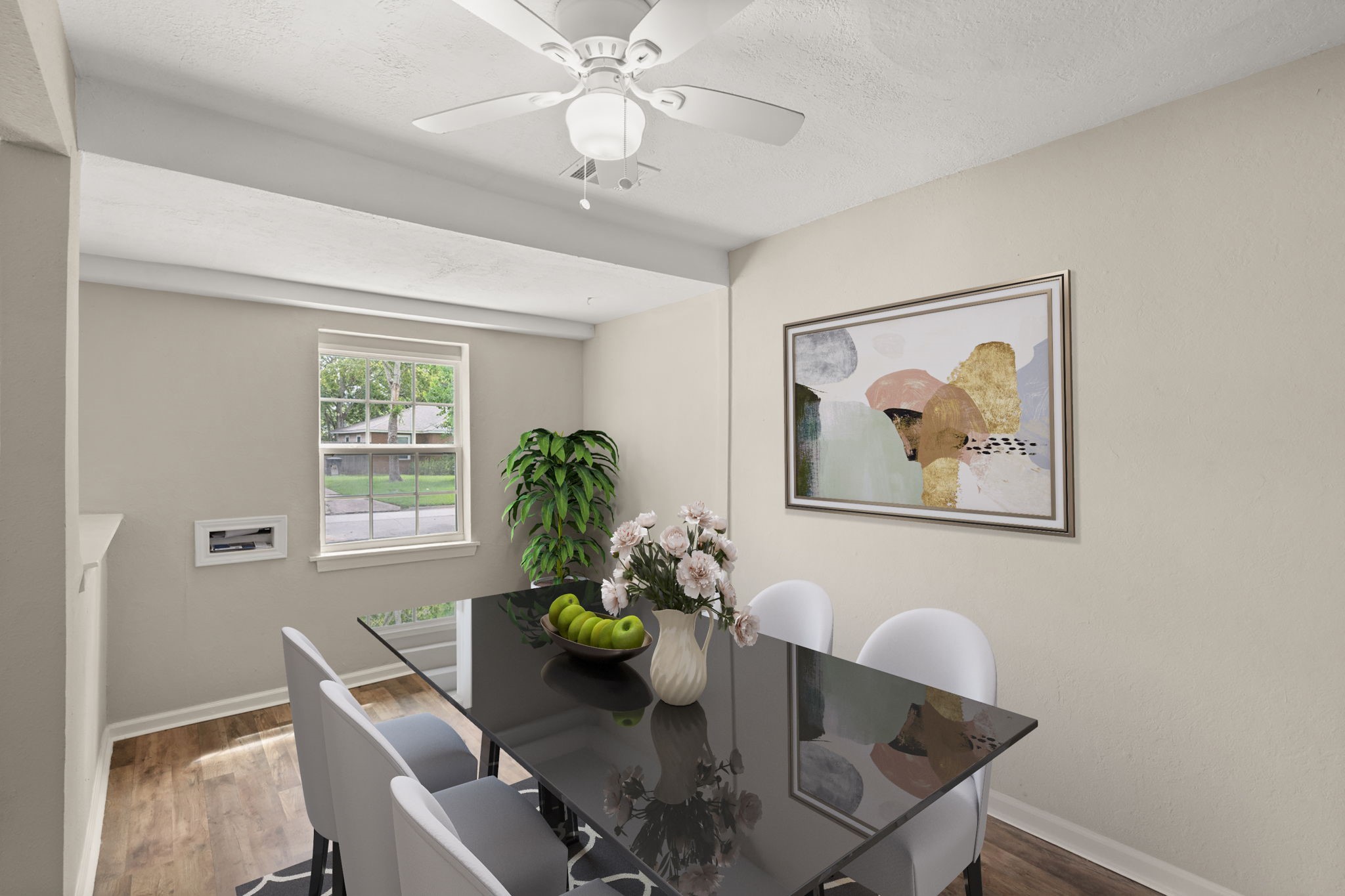 3031 Friar Point Road Houston, TX 77051 - Photo 4 of 15 a dining room with furniture and window