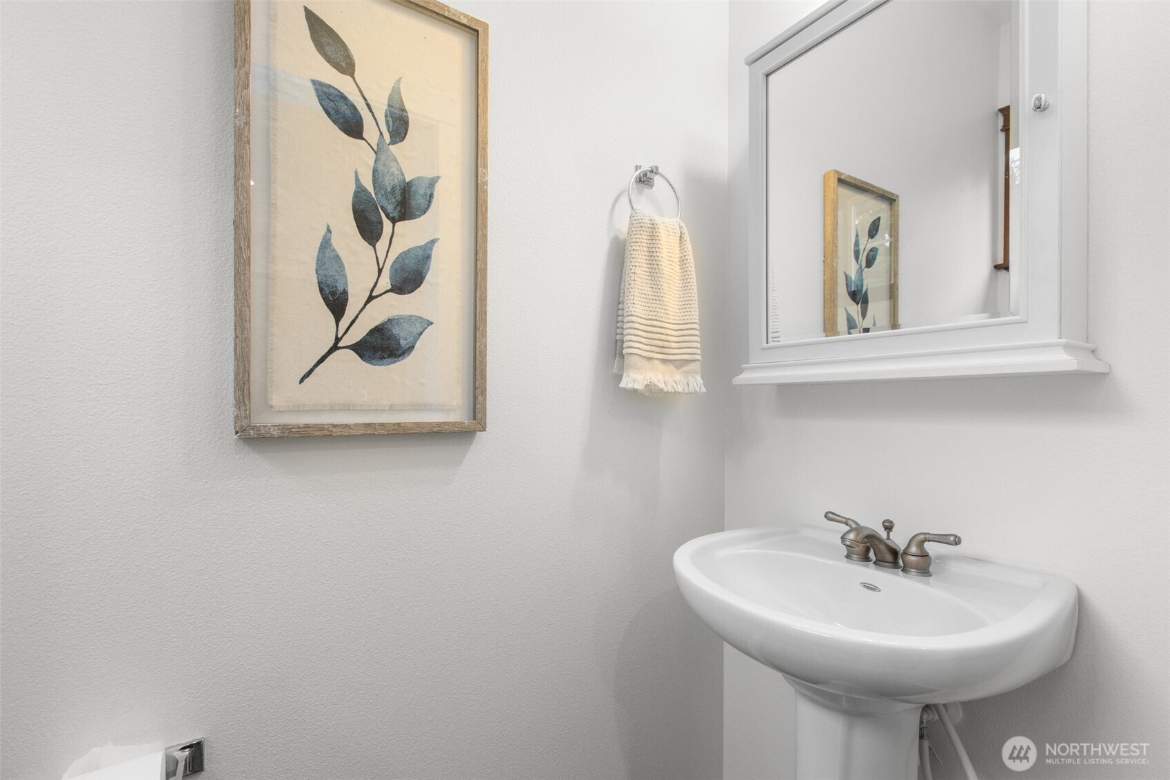532 Pilchuck Path Everett, WA 98201 - Photo 25 of 37 a bathroom with a sink and a mirror