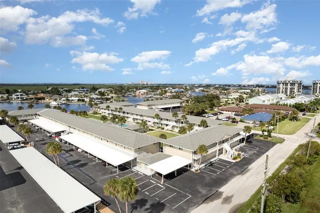 a view of a balcony with an entryway