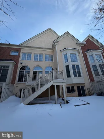 a front view of a house with windows