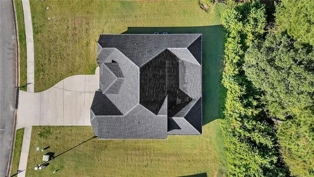 a view of a city from a balcony