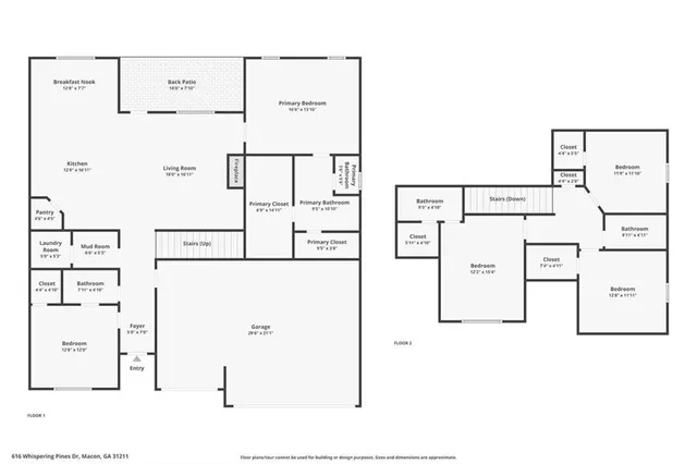 $349,900 | 616 Whispering Pines Drive, Macon, GA 31211