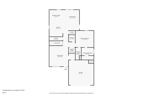 $1,970 | 10110 Berrybriar Lane, Tomball, TX 77375