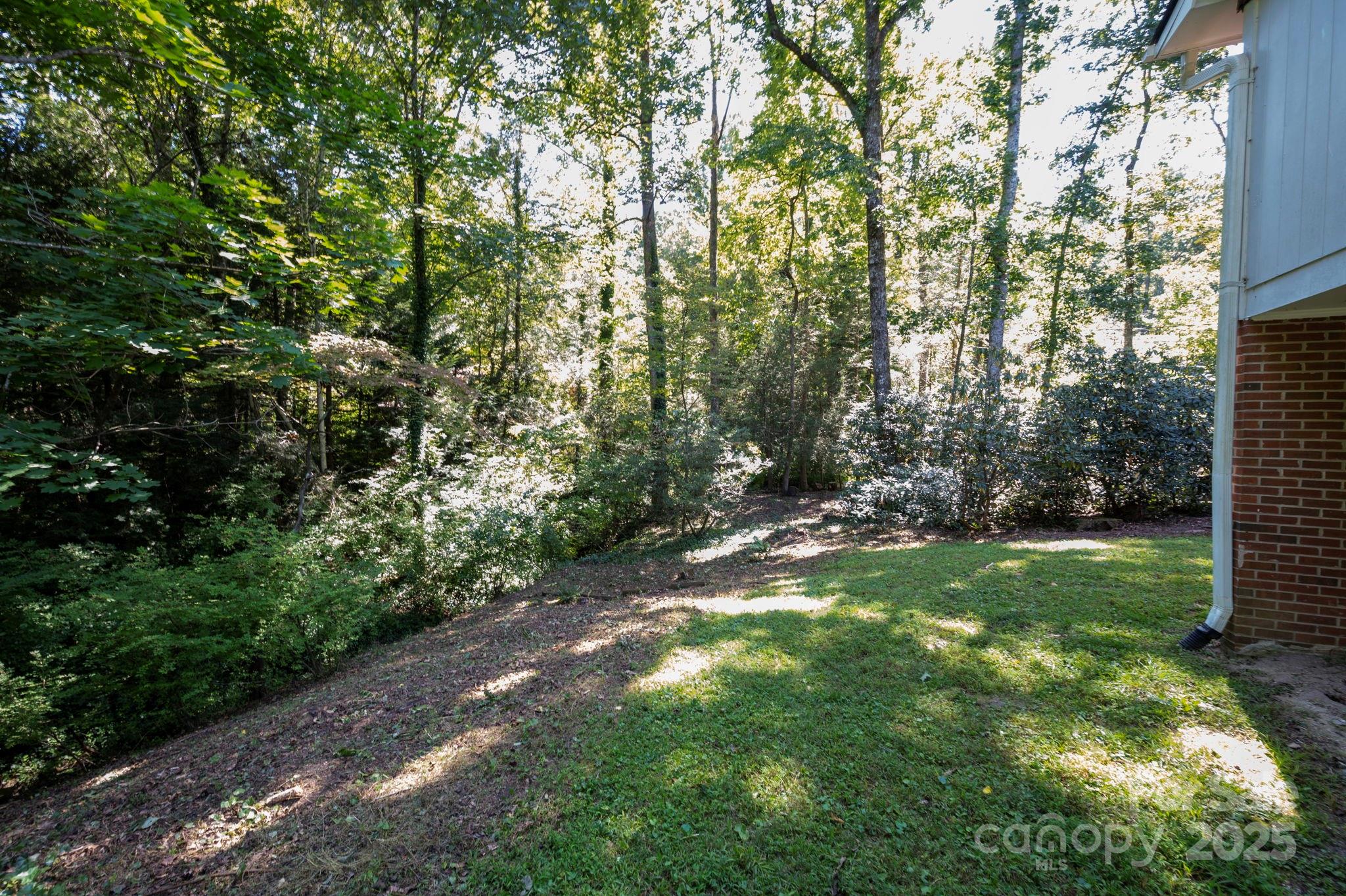 109 Rusty Lane Hendersonville, NC 28791 - Photo 27 of 34 a view of a yard with a tree