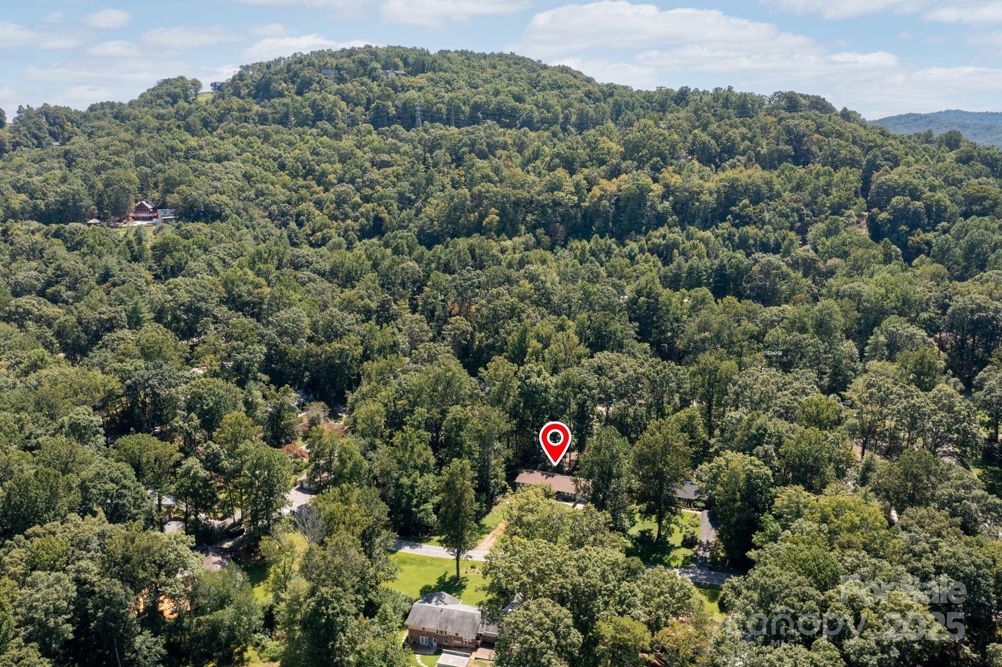 109 Rusty Lane Hendersonville, NC 28791 - Photo 32 of 34 a view of a and white house with a street