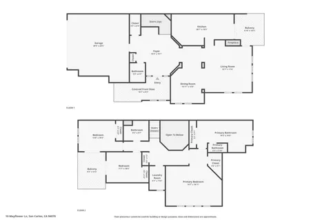 $1,798,000 | 10 Mayflower Lane, San Carlos, CA 94070