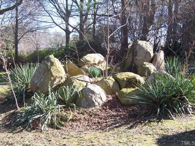 424 Reade Drive Roxboro, NC 27573 - Photo 5 of 10 Look at those rocks, children would love to play, climb and sit on them for hours.
