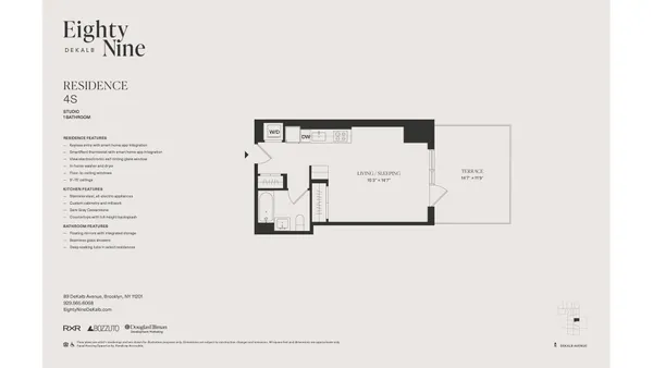 $4,250 | 89 DeKalb Avenue, Unit 4S | Downtown Brooklyn