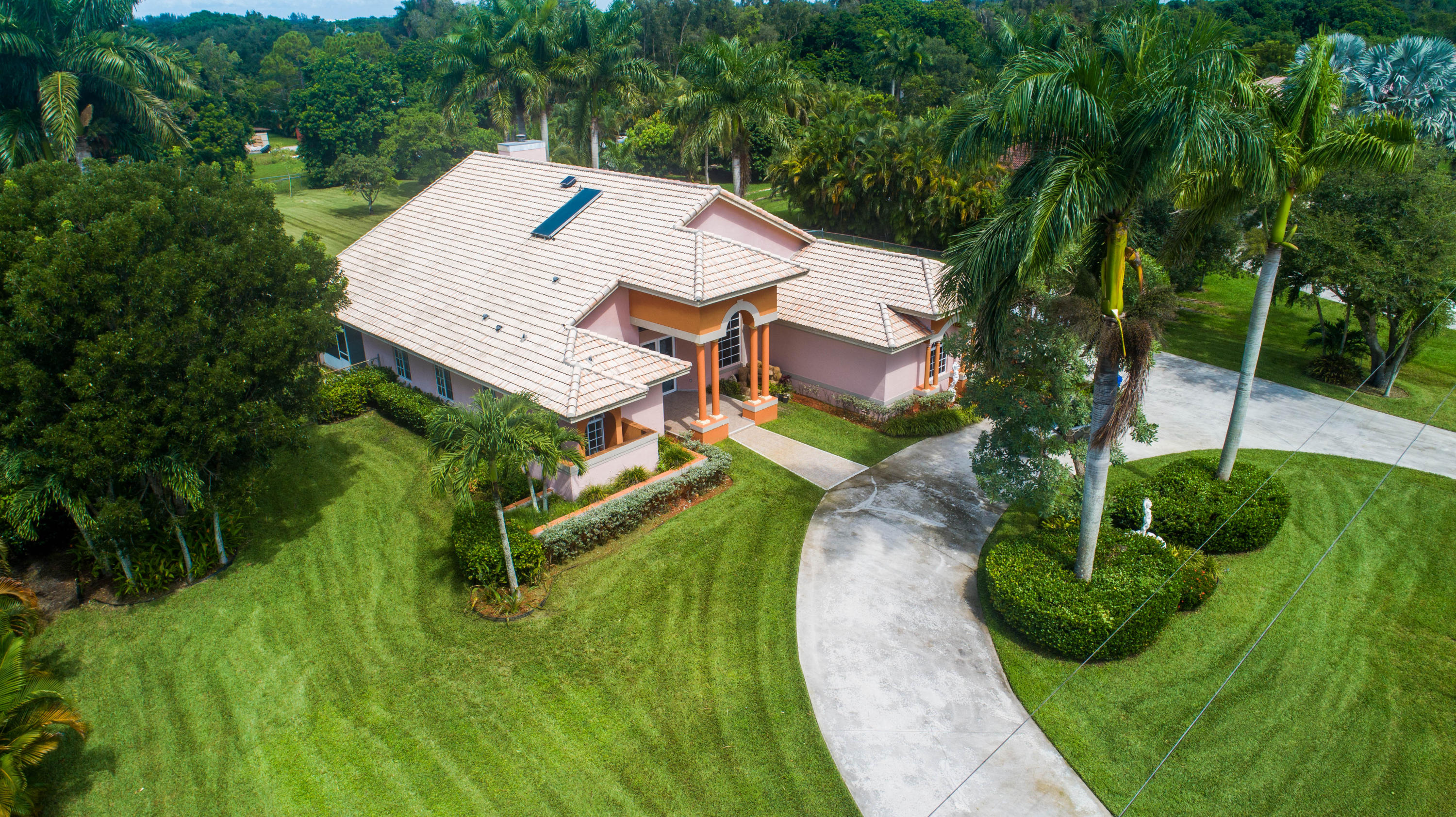 5311 Southwest 195th Terrace Southwest Ranches, FL 33332 - Photo 1 of 38 Front Aerial