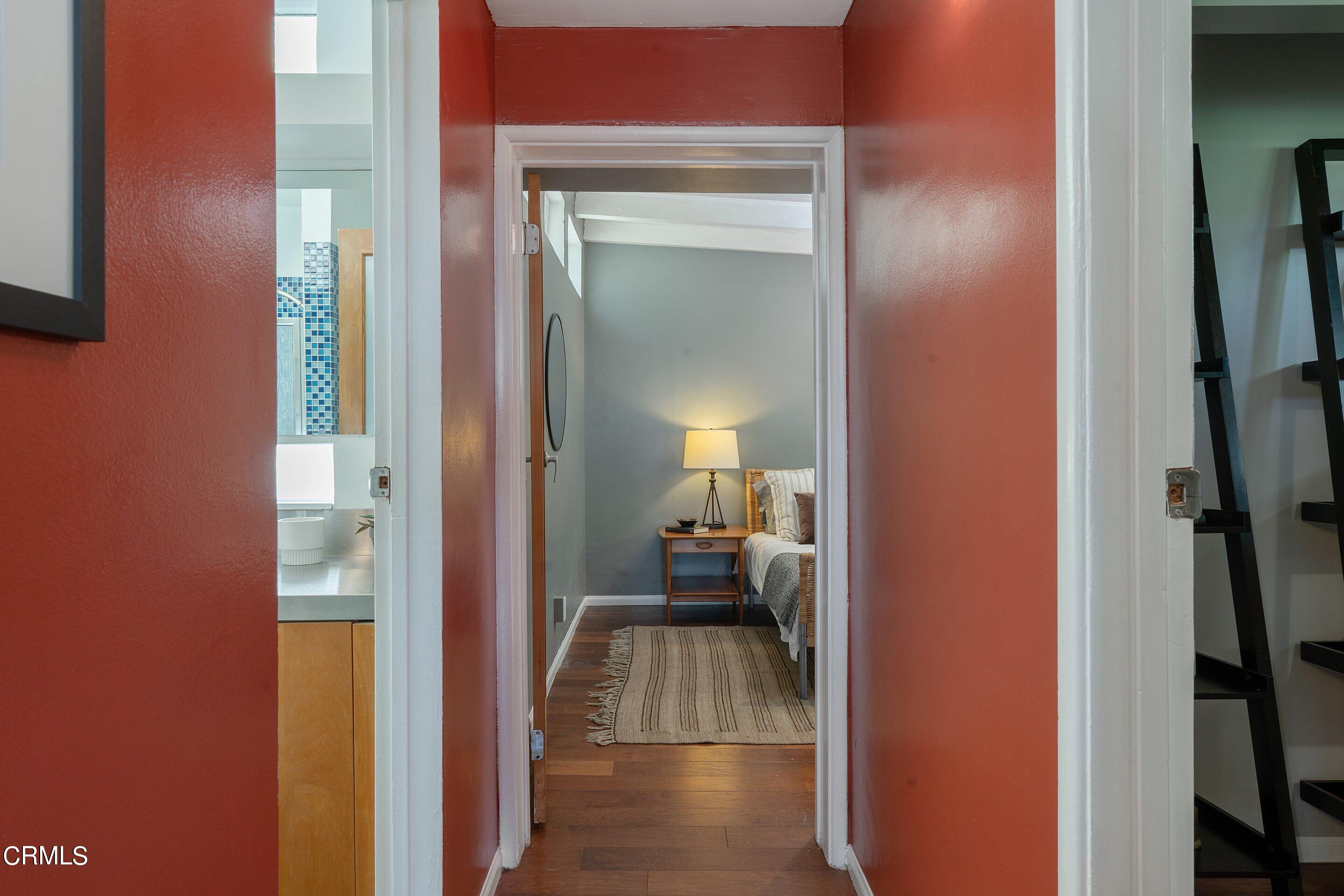 917 Crescent Drive Monrovia, CA 91016 - Photo 16 of 28 a view of a bedroom from a hallway