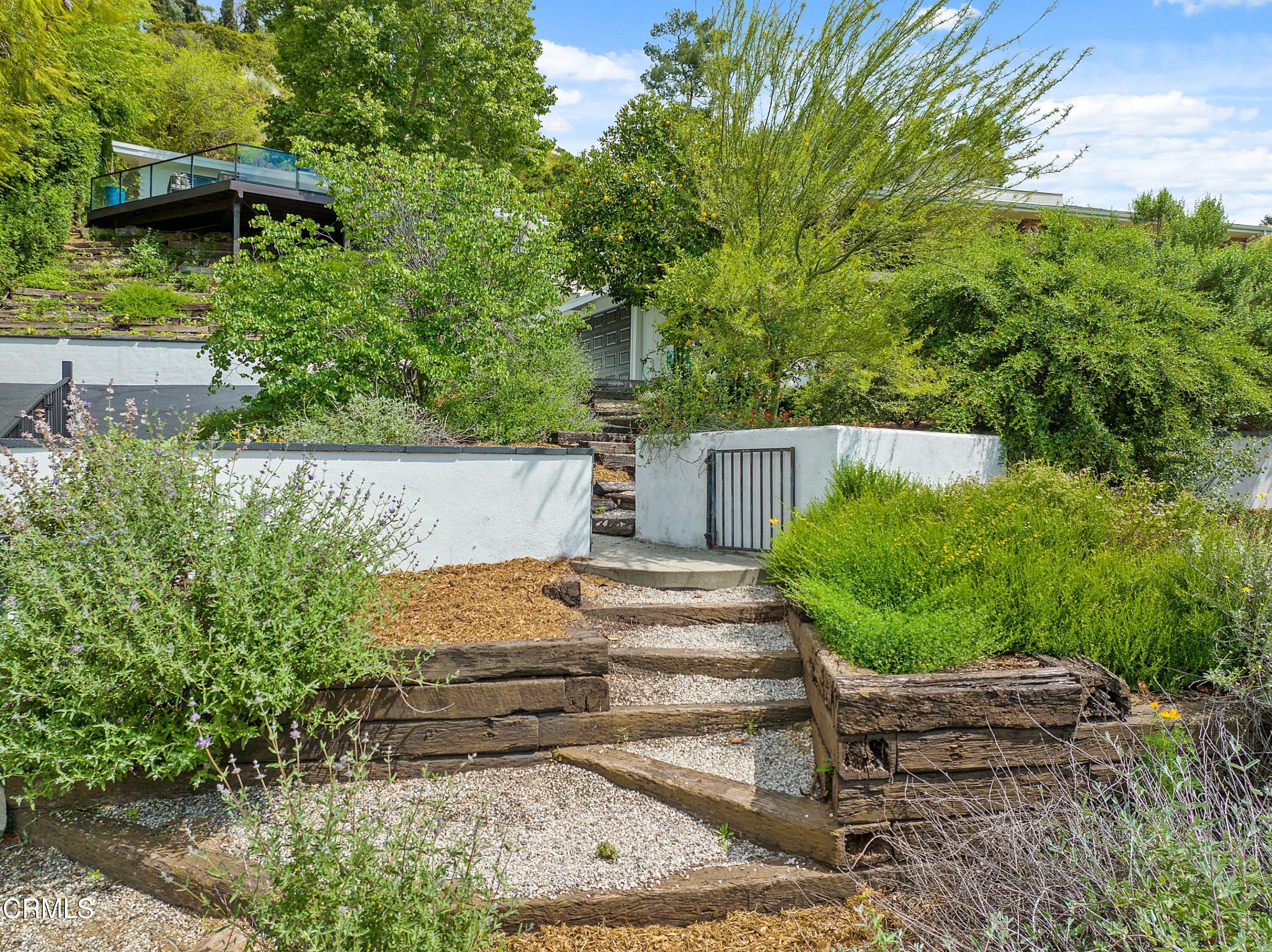 917 Crescent Drive Monrovia, CA 91016 - Photo 27 of 28 a view of a yard with plants