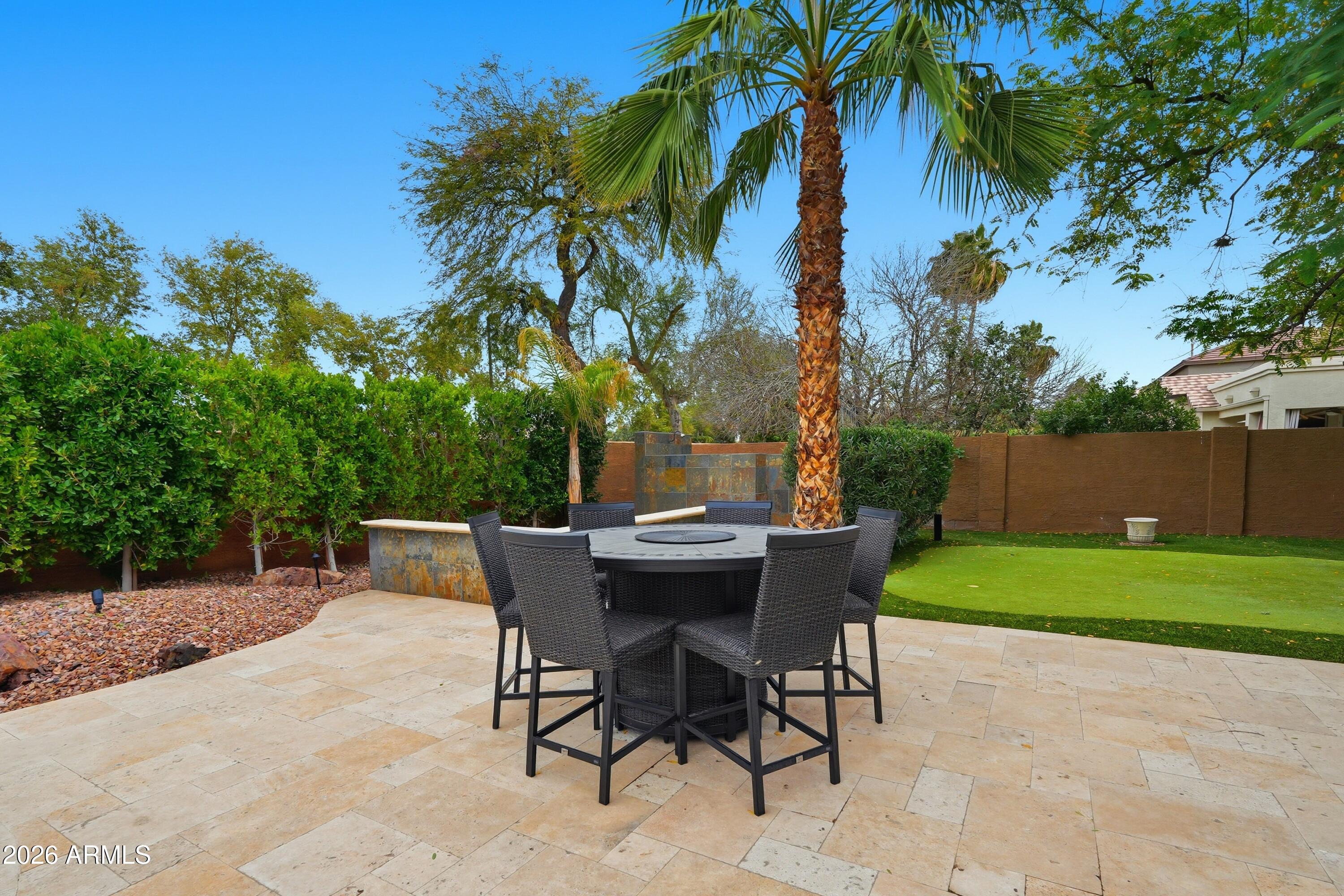 244 East Joseph Way Gilbert, AZ 85295 - Photo 36 of 50 Travertine Pavers