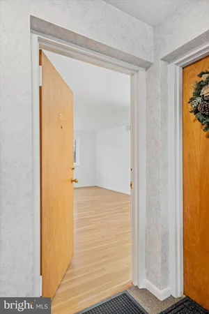 a view of front door