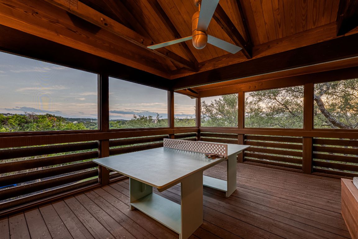 23601 Old Ferry Road, Unit 20 Spicewood, TX 78669 - Photo 29 of 40 a view of sitting area with furniture and wooden floor