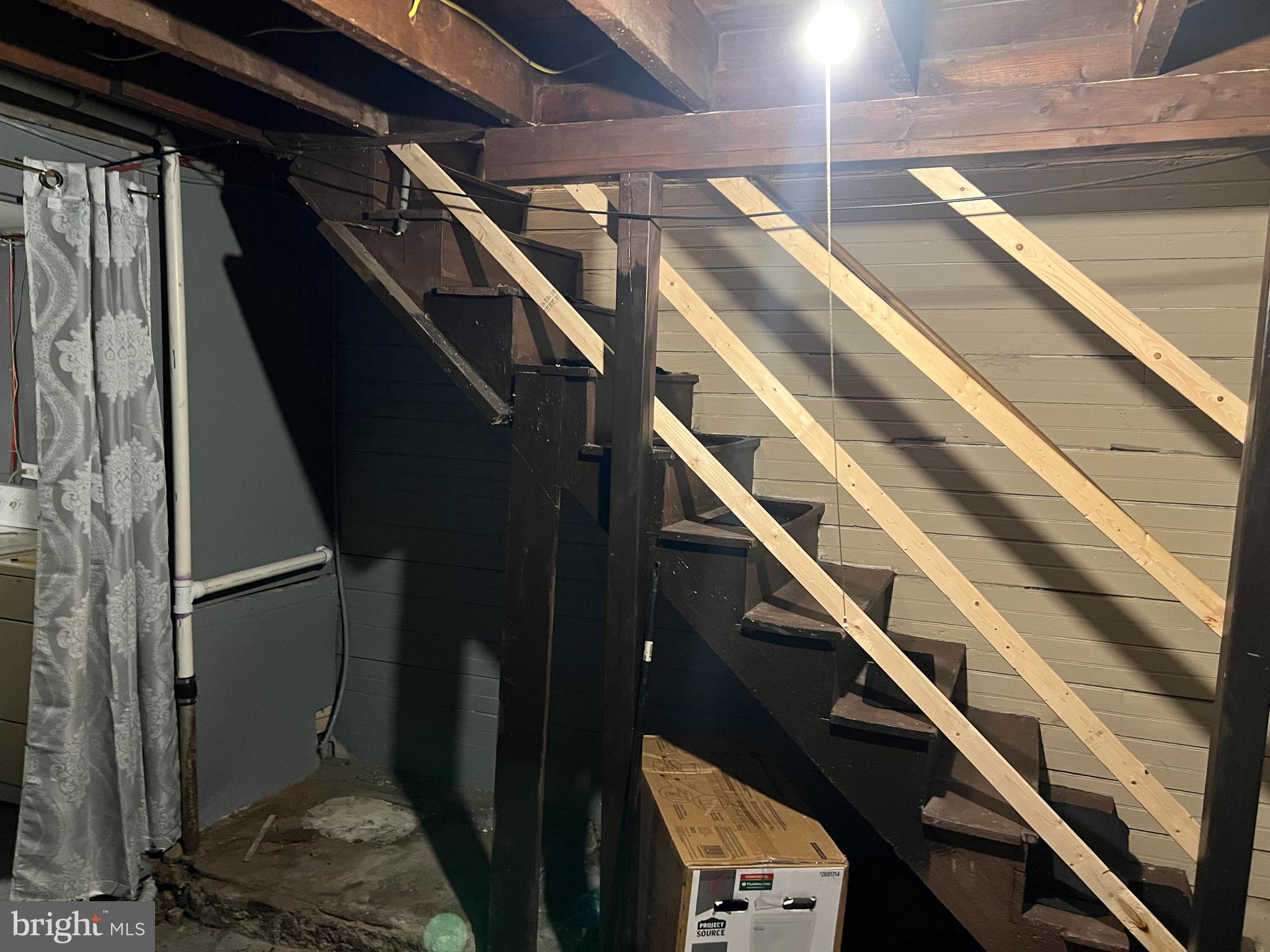 256 5th Street Coaldale, PA 18218 - Photo 21 of 45 Back /furnace room basement steps