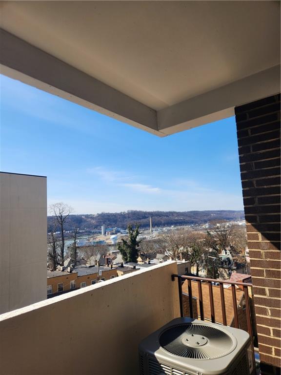 301 South Home Avenue, Unit 411 Pittsburgh, PA 15202 - Photo 16 of 20 a view of a city from a balcony