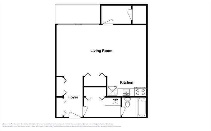 301 South Home Avenue, Unit 411 Pittsburgh, PA 15202 - Photo 2 of 20 a picture of a floor plan