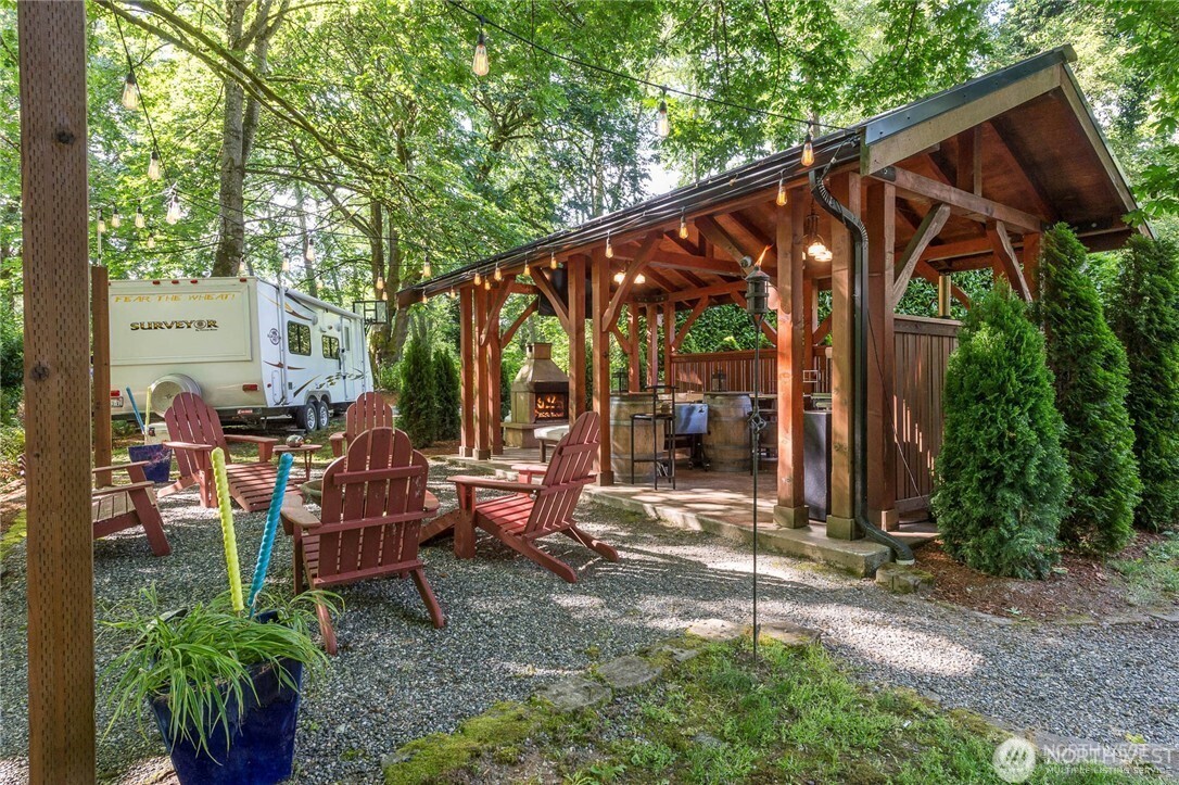 23835 Dockton Road Southwest Vashon, WA 98070 - Photo 22 of 38 a view of outdoor space yard and patio