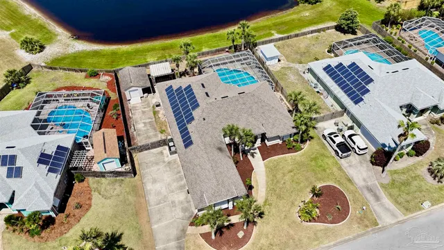 a view of city and ocean