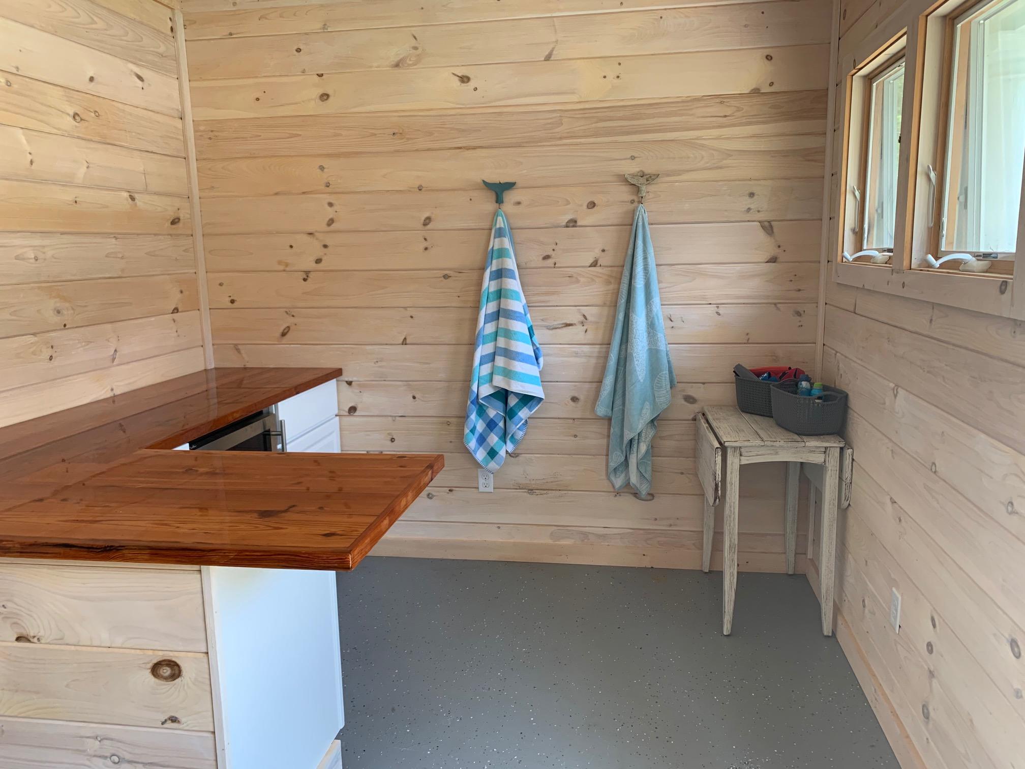 15 Center Lane Centerville, MA 02632 - Photo 30 of 36 a bathroom with a sink and a mirror