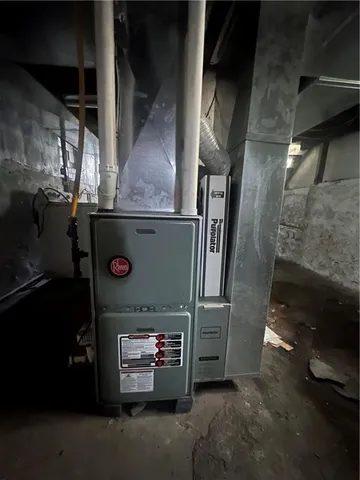 a view of storage and utility room